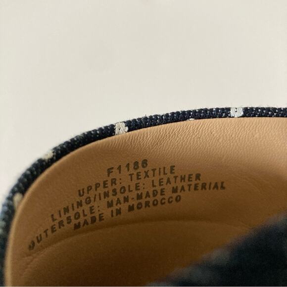 Polka Dot Flats J. Crew D'orday Flats Blue and White Size 6 - Picture 9 of 12